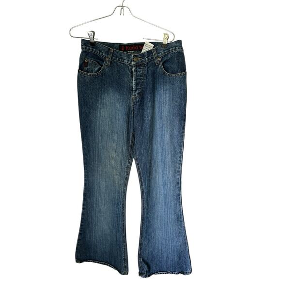 Mudd juniors sz 9 flare/bootcut leg y2k denim jeans - Picture 1 of 4